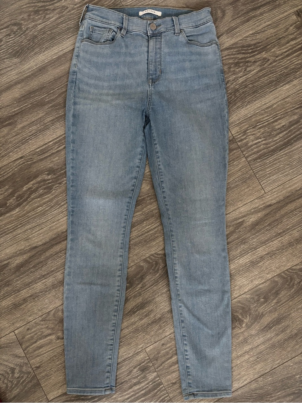 Pacsun | Women's Light Blue High-Rise Skinny Jeans